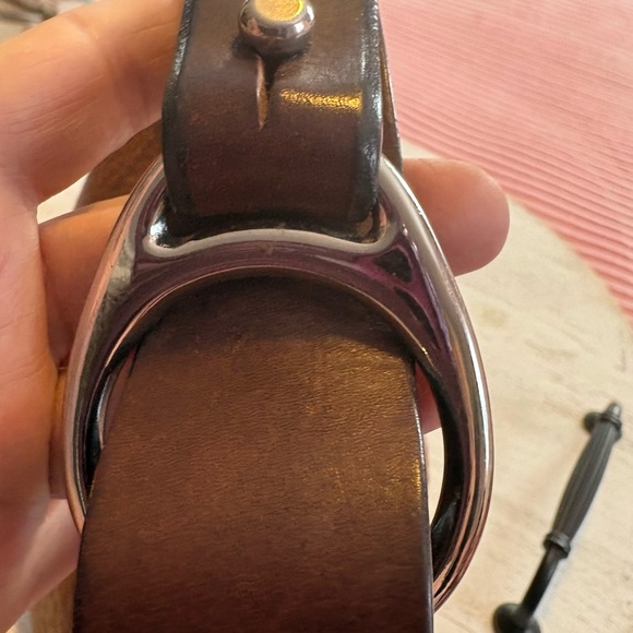 Dooney & Bourke Brown Leather Shoulder Bag - Picture 7 of 7